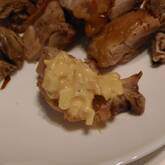 チキンソテーのユズ風味タルタル添え