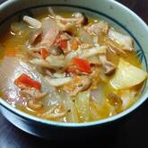 ツナとジャガイモのフレッシュトマト煮