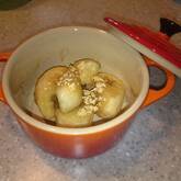 バナナの三温糖ソテー