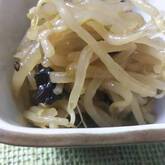 塩クラゲとモヤシの酢の物