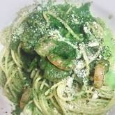 ホウレン草のクリームパスタ