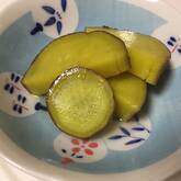 サツマイモのレモン煮