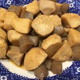 こっくり味しみ！里芋とコンニャクの甘辛煮物