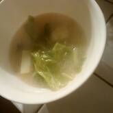 とろみ豆乳みそスープ