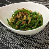 ピーマンとジャコのおかか炒め