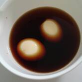 エスニック風味！オイスターソースの半熟煮卵