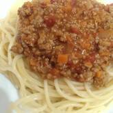 簡単にお店の味！自家製ミートソーススパゲティ by 金丸 利恵さん