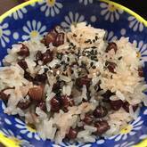 もちもちお赤飯