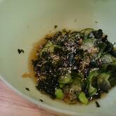 ワカメのゴマ酢和え