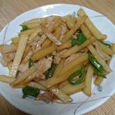 ジャガイモのオイスター炒め