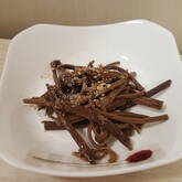 水煮ゼンマイのナムル