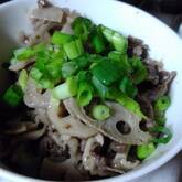 牛ゴボウのみそ煮