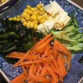 長芋とワカメのサラダ