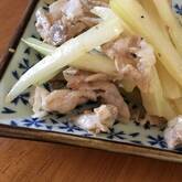 セロリの塩きんぴら