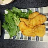 タラのフライハーブマヨソース