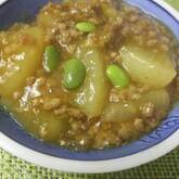 冬瓜のそぼろあん