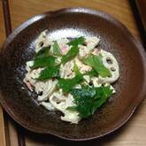 レンコンサラダ