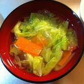 白菜のスープ
