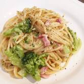 ブロッコリーのクリームスパゲティー