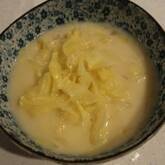 キャベツのミルクスープ