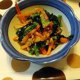 シンプル！小松菜のツナマヨ炒め 子どももペロリ