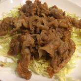 豚肉のみそ焼き