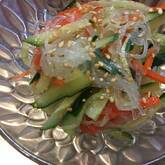 やさしい味！中華風春雨サラダ お腹満たされる