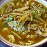 本格派のカレー南蛮うどん