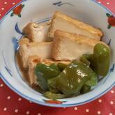厚揚げの甘煮
