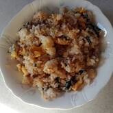 基本のチャーハン 鮭たっぷり 10分で！簡単丁寧においしく作ろう