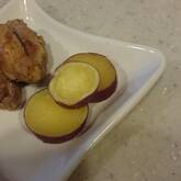 サツマイモのハチミツレモン煮