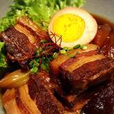 豚バラ肉の黒糖煮八角風味