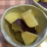 サツマイモのリンゴ煮