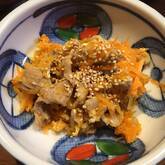 お箸とまらない！にんじんしりしり