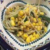 モヤシとニラの炒め浸し