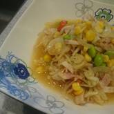 切干し大根とベーコンの煮物