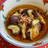 ナスのレンジでお浸し