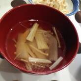 エノキと大根のスープ