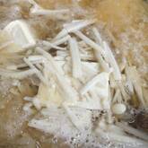 ユズ風味のエノキおろし汁