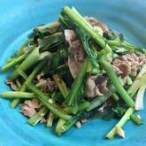 豚肉のオイスター風味丼