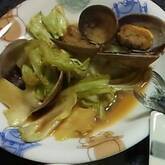 アサリとキャベツの酒蒸し