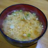 卵入り白みそ汁