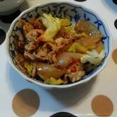 豚肉とキャベツのピリ辛炒め