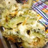 ゴーヤのかき揚げ