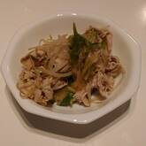 温かい豚しゃぶ