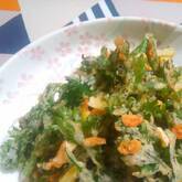 菊菜のかき揚げ