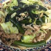 豚肉とキャベツの炒め物