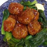 甘酢あんの肉団子