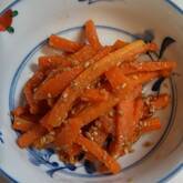 優しい甘みでこどもにも人気！ニンジンのゴマ和え by 杉本 亜希子さん