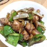 豚ピーマンカレー炒め